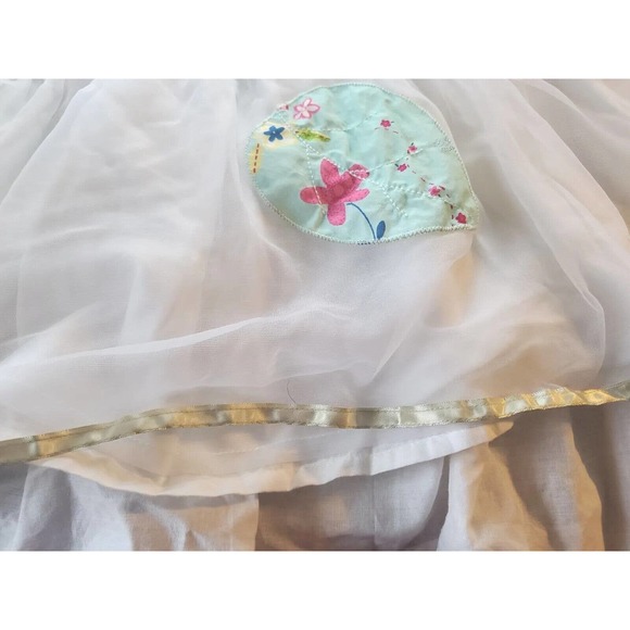 Pottery Barn Girl's Bed Skirt Cottage Core White Floral 26x52x11 Inches - Picture 5 of 5